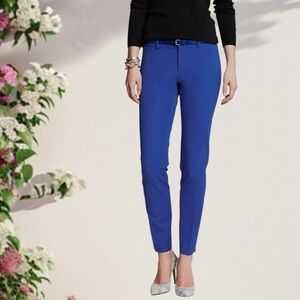 Banana Republic Sloan Slim Fit Mid-Rise Pants in Royal Blue - Sz 6